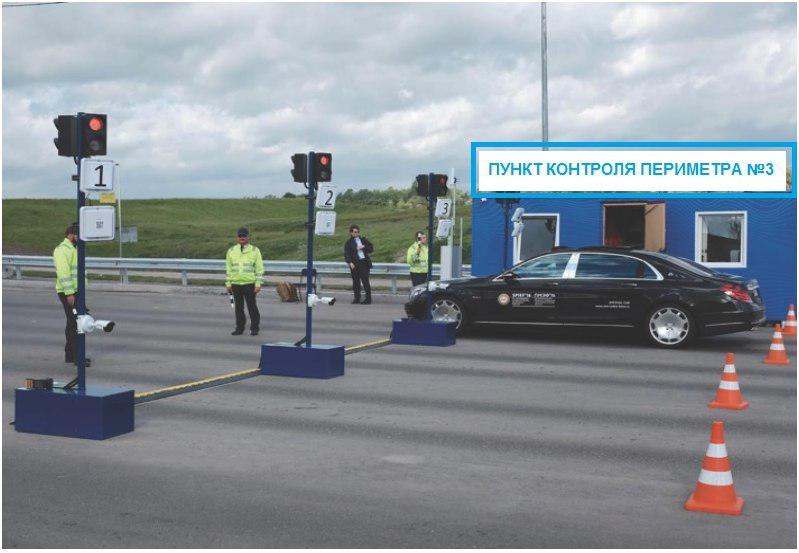 Возможное обустройство пункта контроля периметра